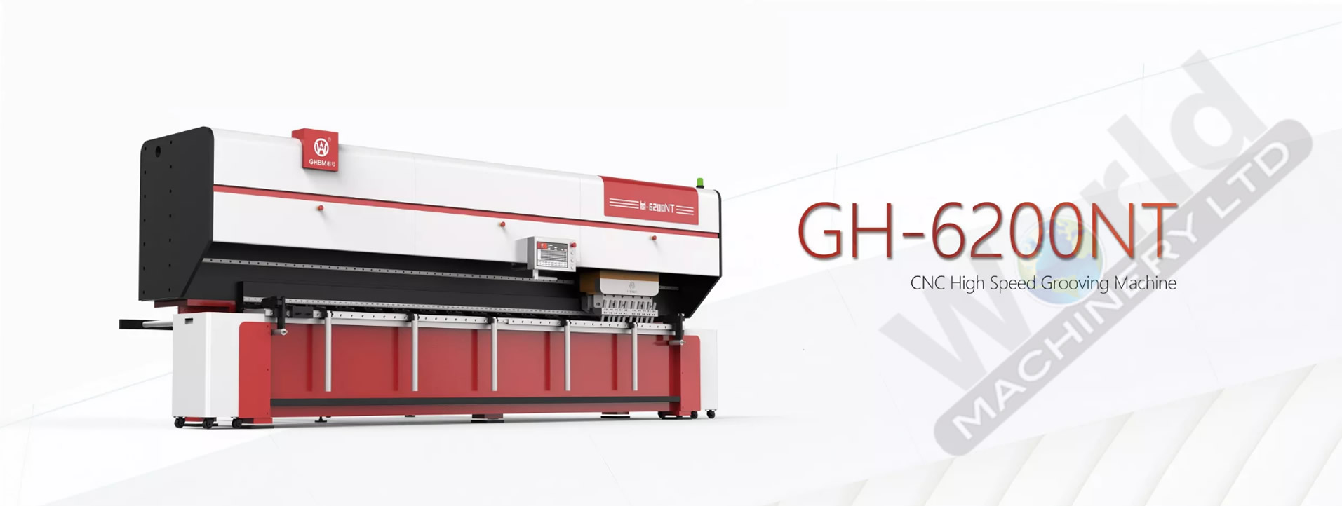 GH-6200NT CNC metal V-grooving machine