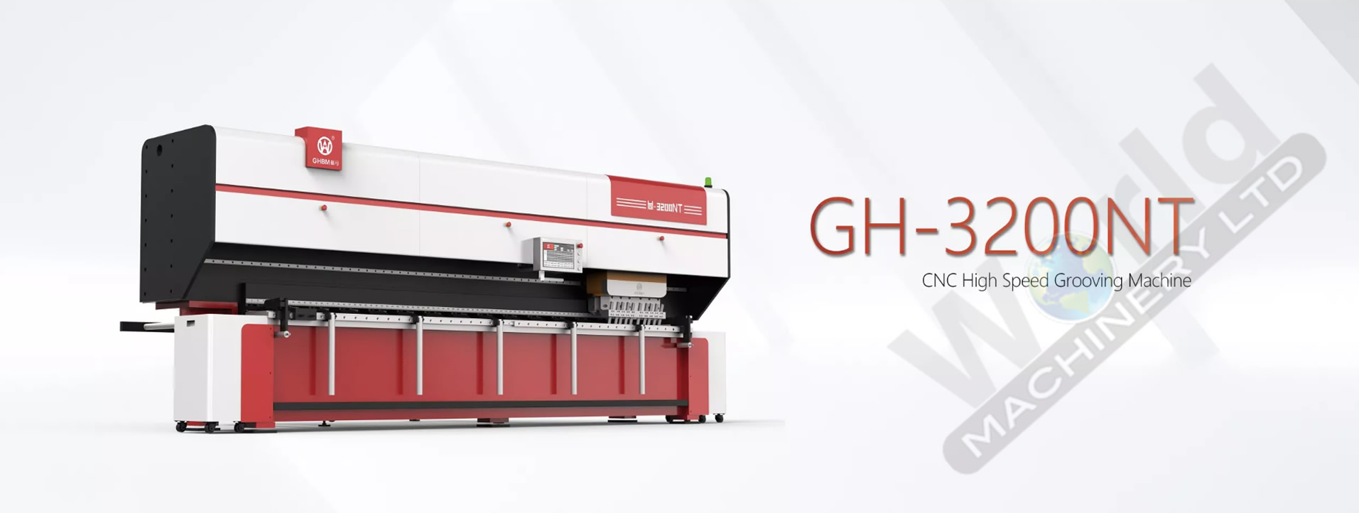 GH-3200NT CNC metal V-grooving machine