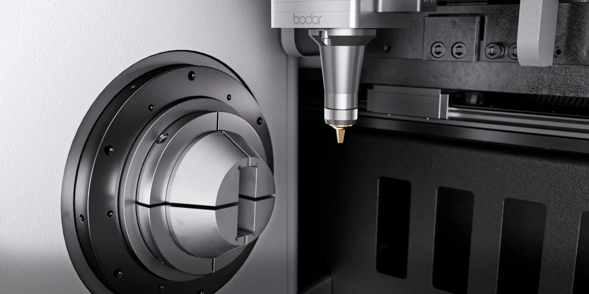 Bodor Q0 Pro fixed-diameter pneumatic chuck collets for small tubes