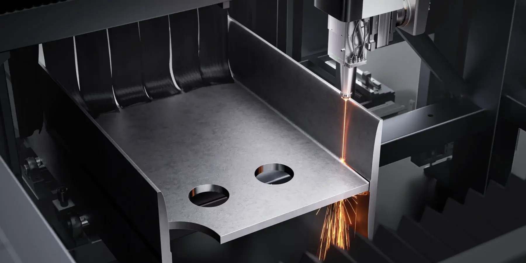 One-step notch forming