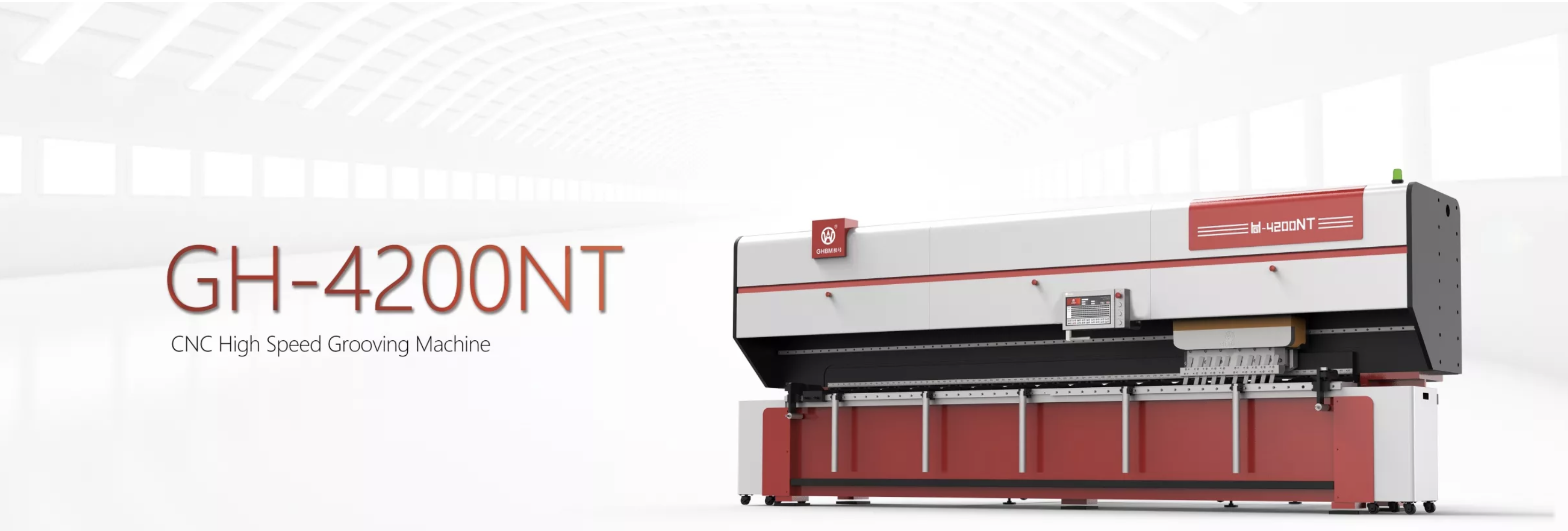 CNC metal V-grooving machine