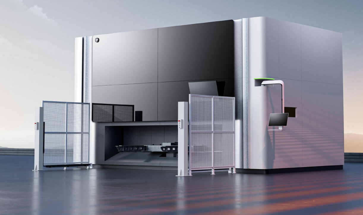 Bodor Space Series 3D five-axis fibre laser cutting machine