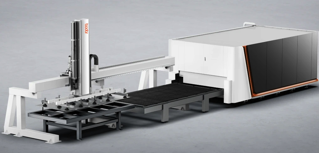 Bodor laser automation and material handling system