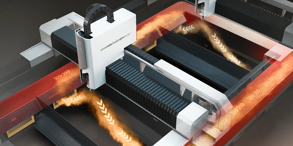 Bodor X Series intelligent zoning dust-removal system