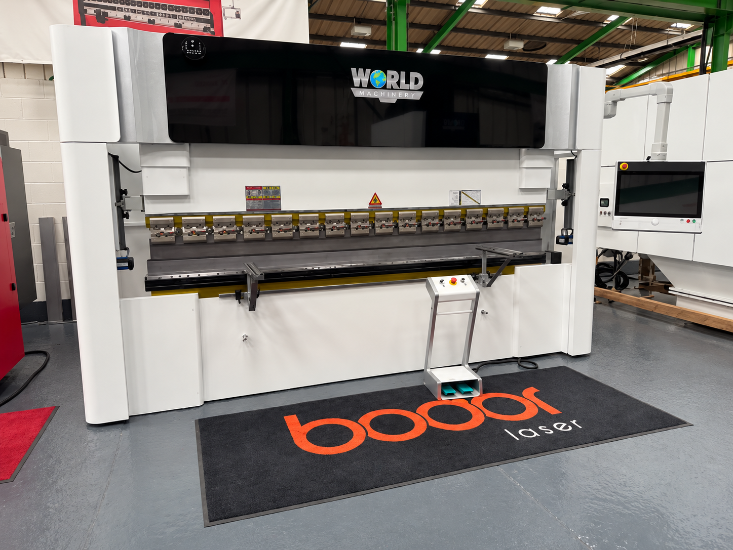 Existing Bodor iBend tooling and backgauge image