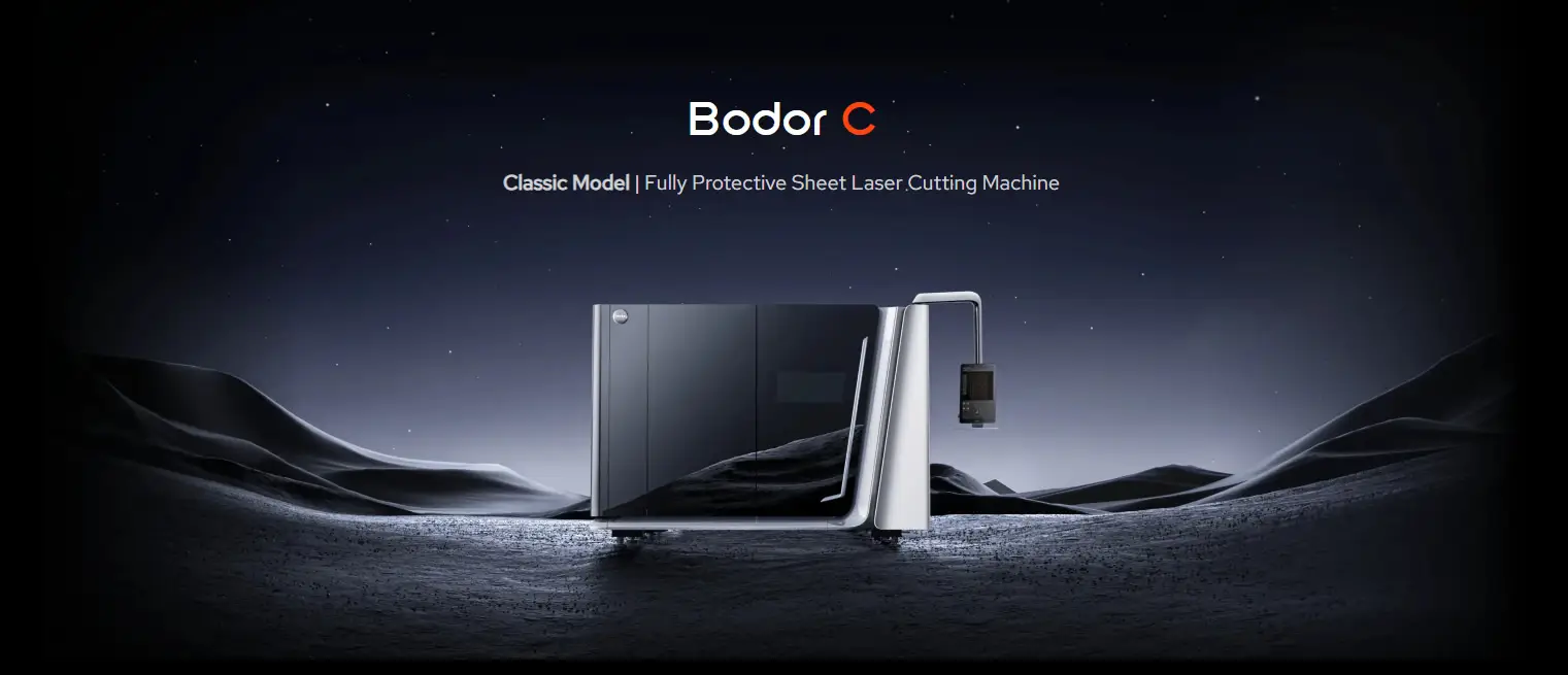 Bodor C Series enclosed sheet metal fibre laser machine